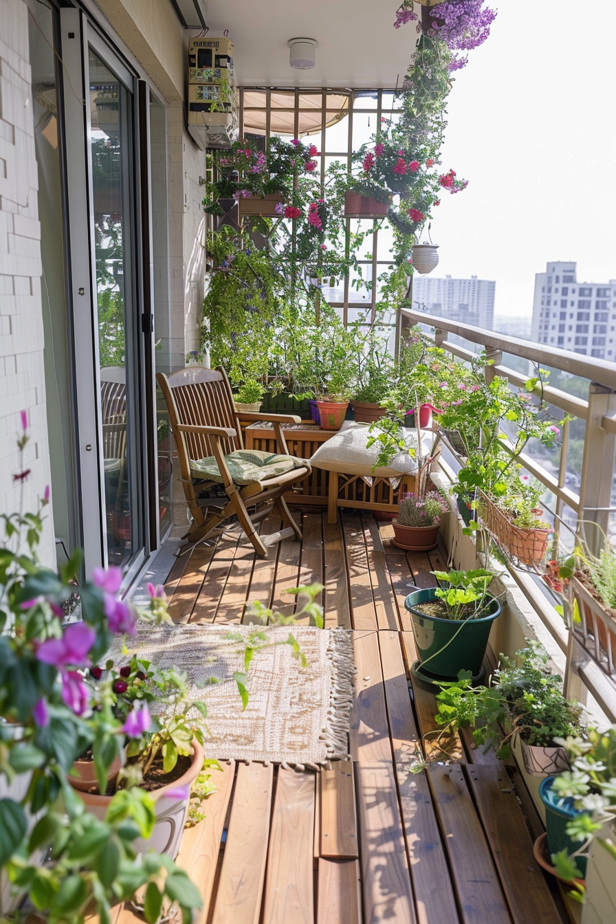 Create Your Urban Oasis: Clever Small Balcony Garden Designs – The ...